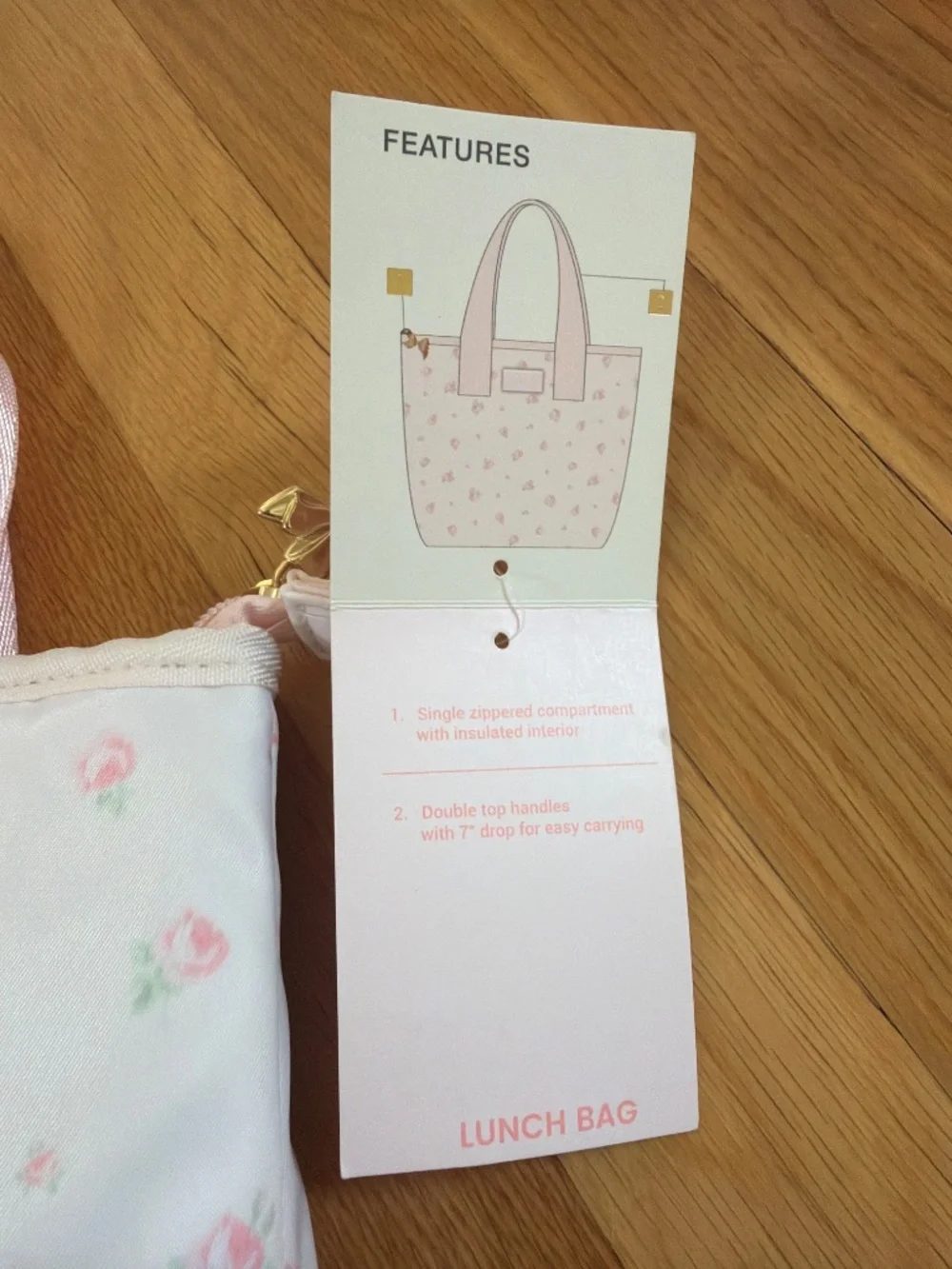 Love shack fancy x yoobi lunch bag
